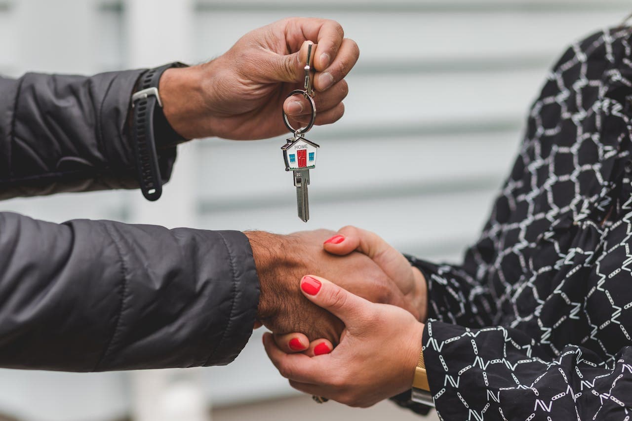 House keys handover